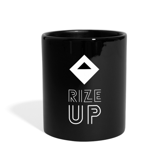 RIZEUP Logo, Coffee Mug - black